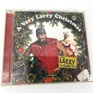 A Very Larry Christmas Music Audio CD Album Radio Cable Guy Holiday Funny 2004